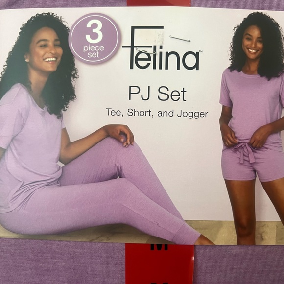 Felina Other - ⭐️ Firm Price ⭐️ Medium Purple 3 piece pajama set
